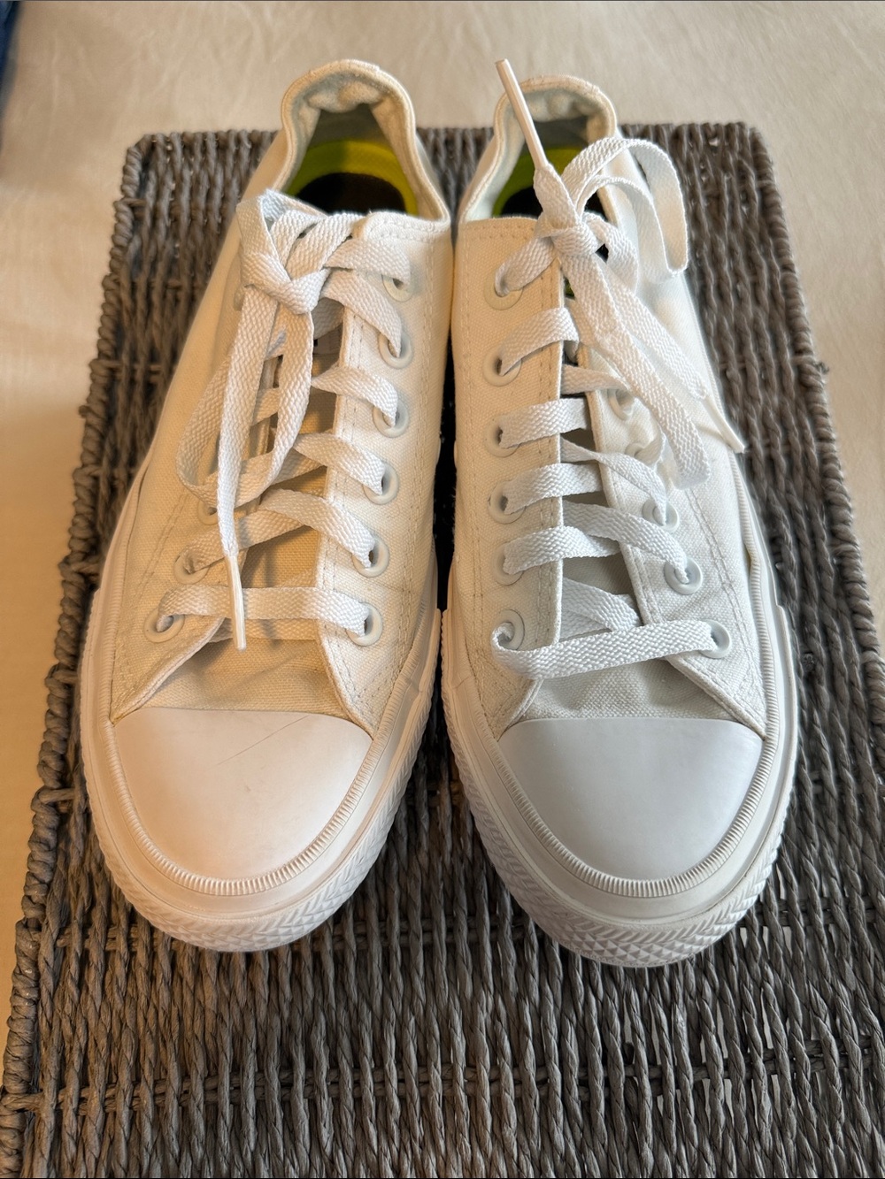 Converse Chuck 2 White Canvas w/ Lunarlon